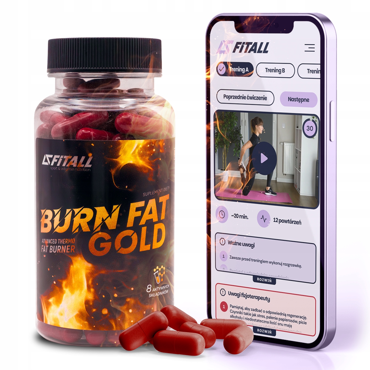 Spalovač Tuků Blokátor Chuti K Jídlu Burn Fat Gold Zdarma Dieta A Trénink