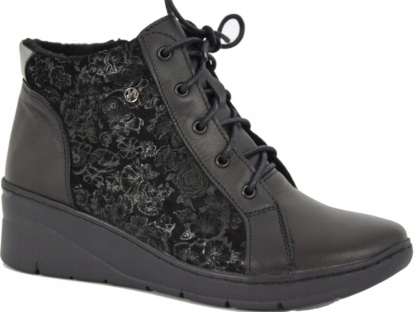 Dámské Kotníkové Boty Zimní Obuv Kamaše Koturn 537 R38