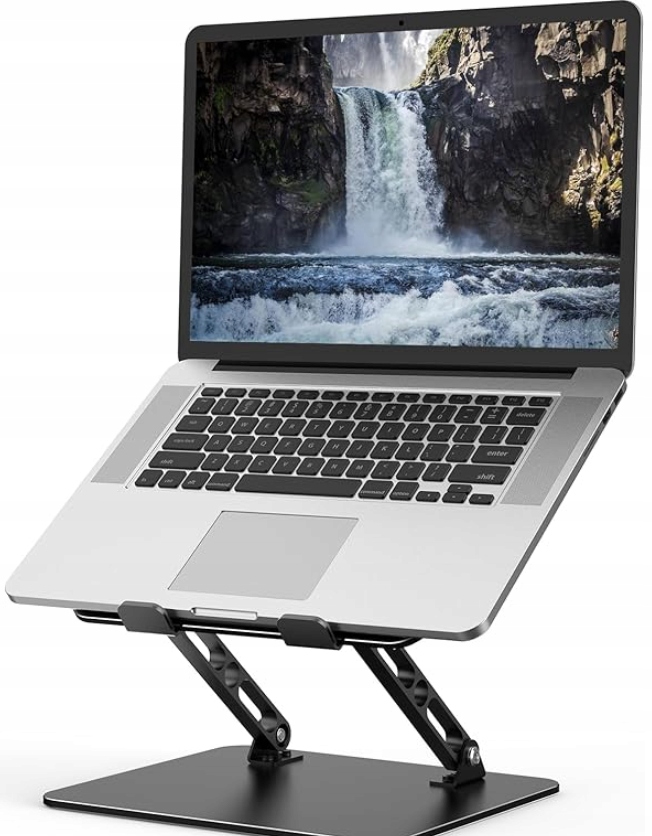 Podstawka Pod Laptopa Nayka Regulowany Składany Metalowy Chłodzący 10-15,6”