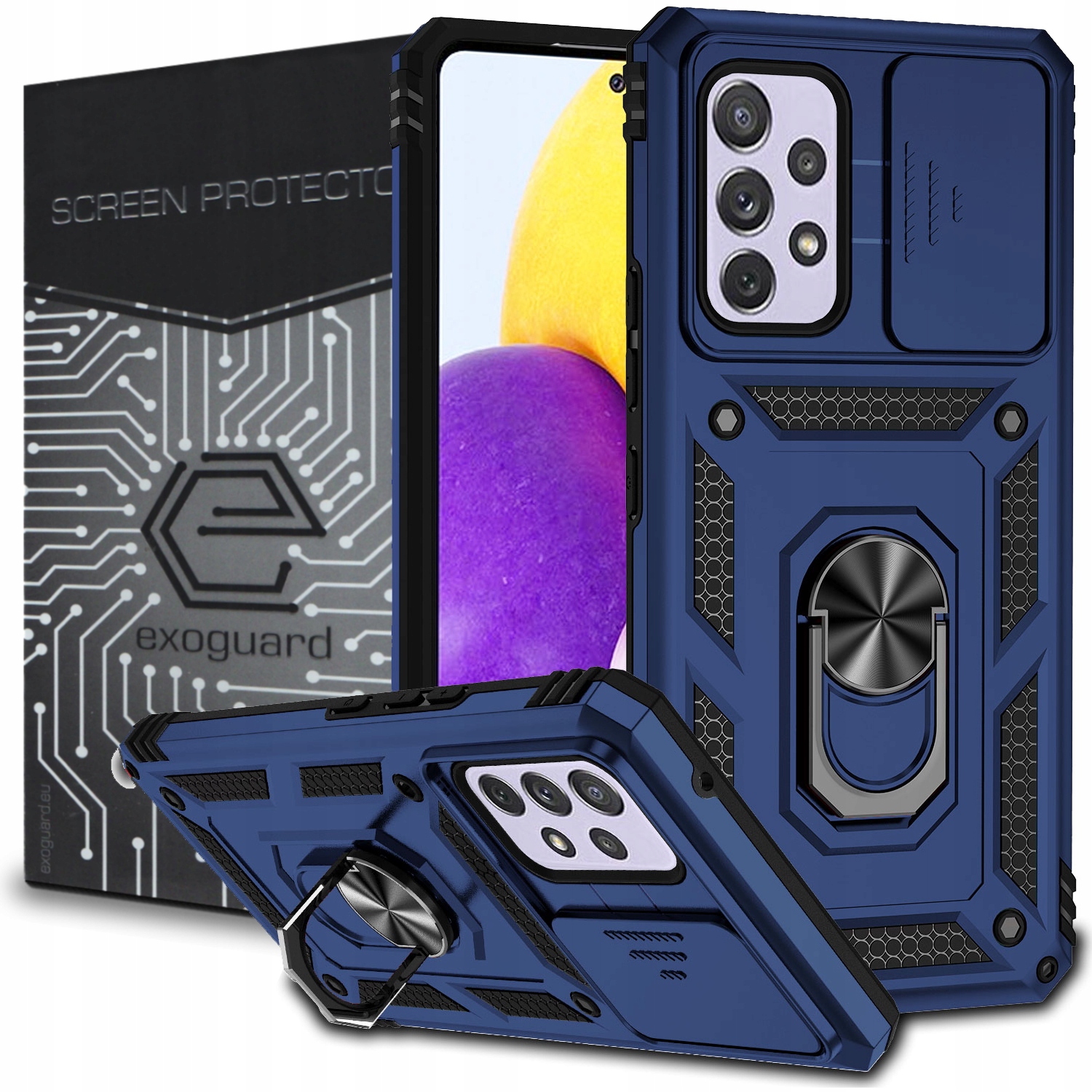 

Case Etui Pancerne+szkło do Samsung Galaxy A53 5G