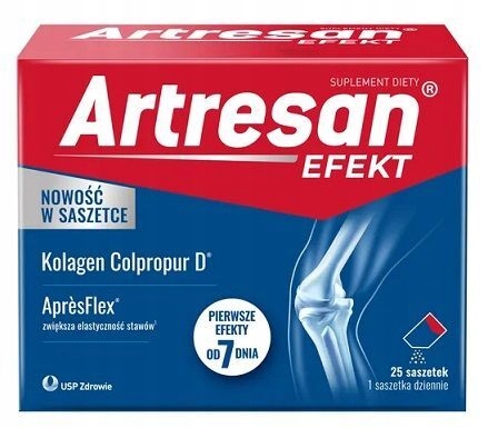 ARTRESAN EFEKT 25 VRECÚŠOK ZDRAVÉ KĹBY KOLAGÉN