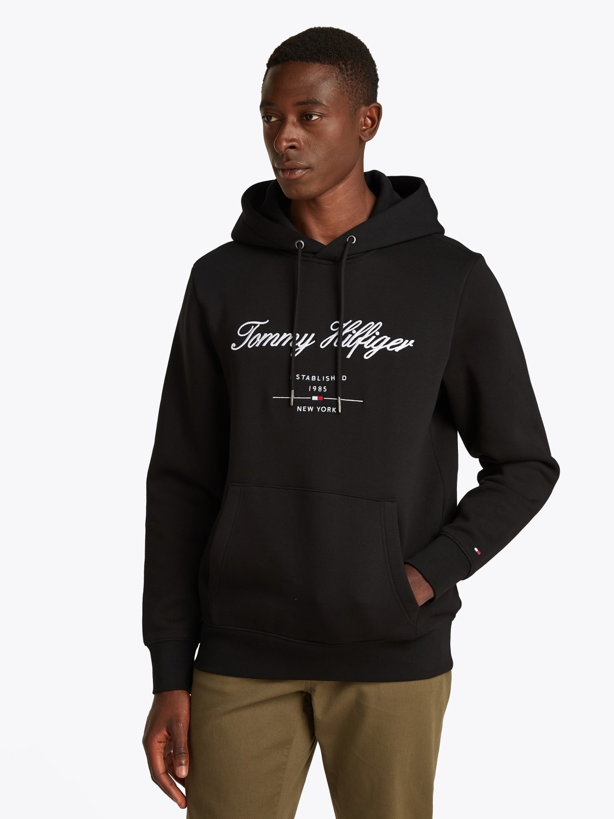 Pánská mikina Tommy Hilfiger Script Logo Hoodie