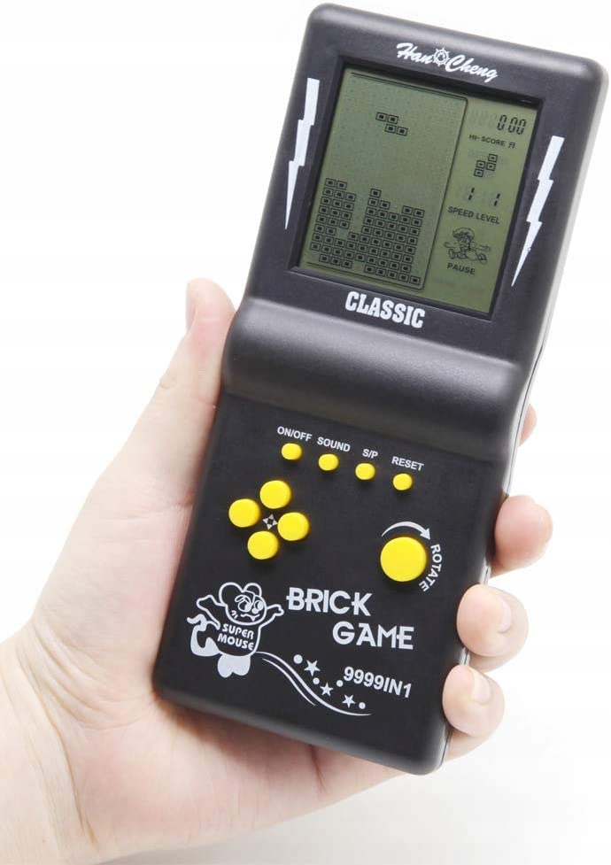 TETRIS GRA ELEKTRONICZNA KONSOLA KIESZONKOWA RETRO Model RS-99
