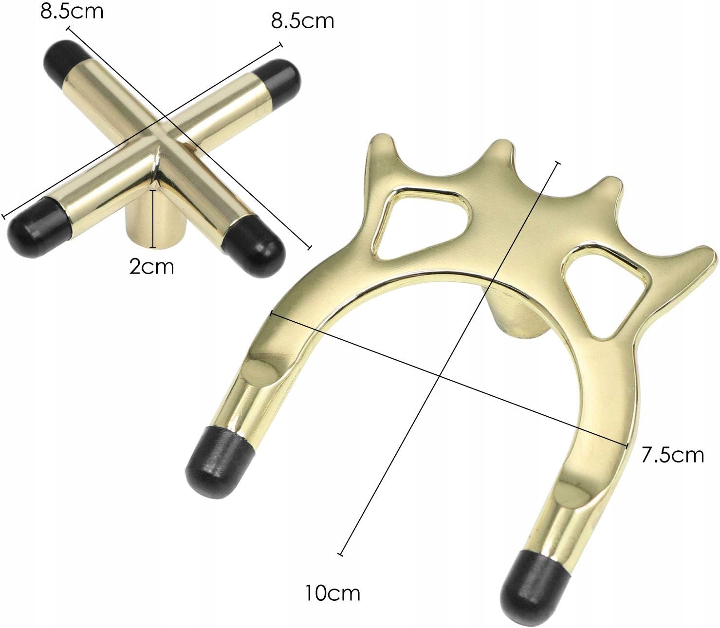 ZESTAW 2 SZT METALOWA PODPÓRKA POD KIJ DO BILLARDA SNOOKERA AKCESORIA Model Podpórka