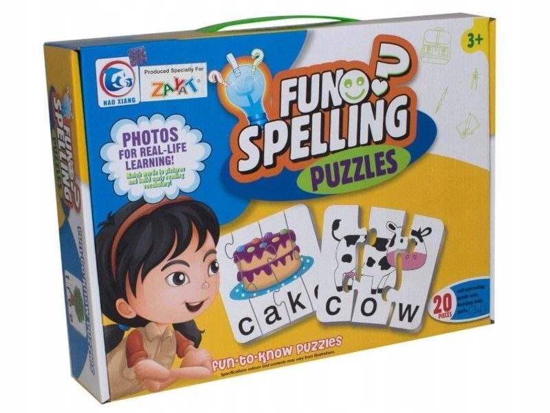 

Edukacyjna Gra Słów, Puzzle Do Nauki Języka Angiel
