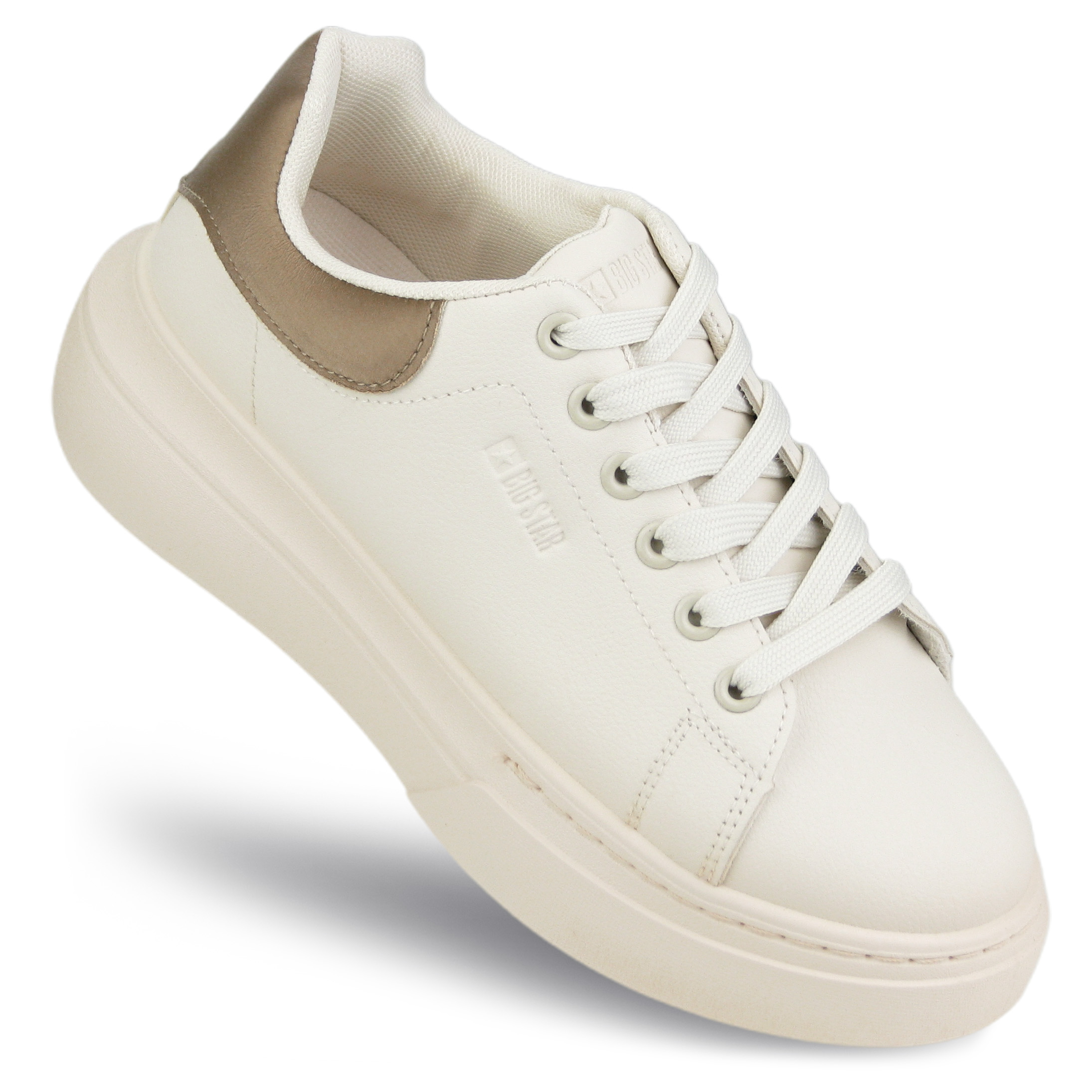 Buty sportowe damskie Big Star Sneakersy modne SS274246 beżowe 39