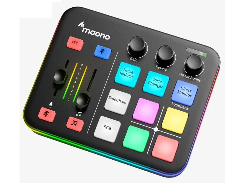 Kontroler do produkcji muzycznej i podcastów Maono G1 Neo Czarny