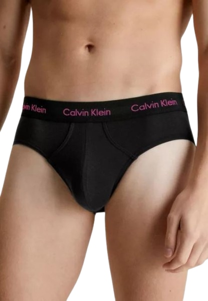 Slipy kalhotky Calvin Klein , černé s logem, velikost S 1A3