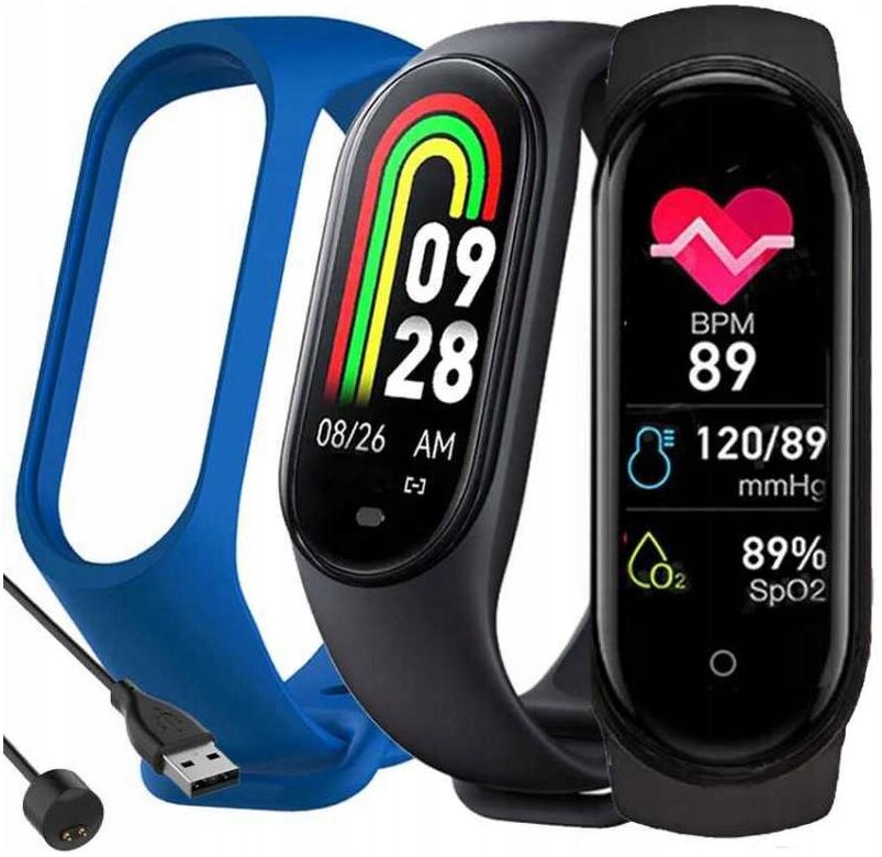 KROKOMIERZ SMARTWATCH SMARTBAND M8 OPASKA