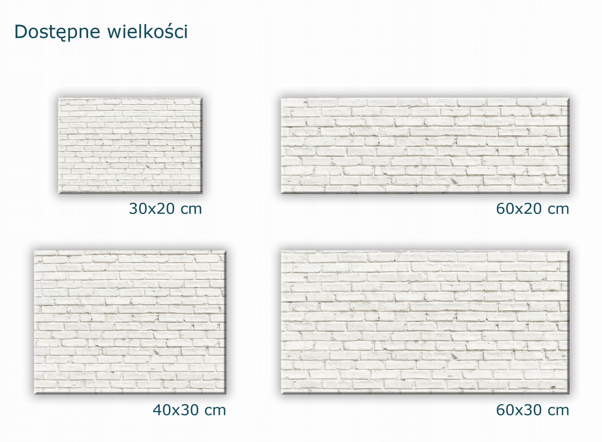 SZKLANA PODSTAWKA POD ZNICZE 60x20cm Cegły 349c Długość 60 cm