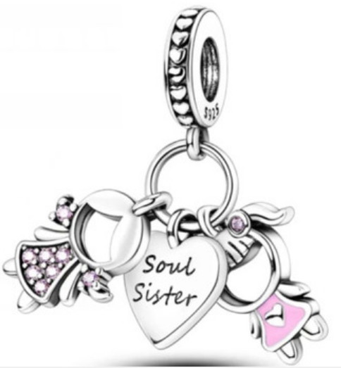 

Zawieszka Siostry Soul Sister Siostra Charms S925