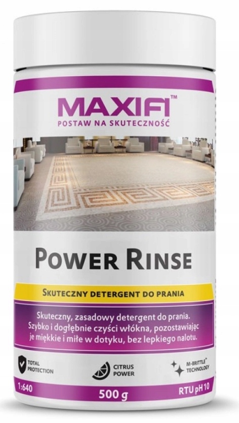 Maxifi ZESTAW DO PRANIA Pre-spray + Power Rinse Numer katalogowy producenta 111
