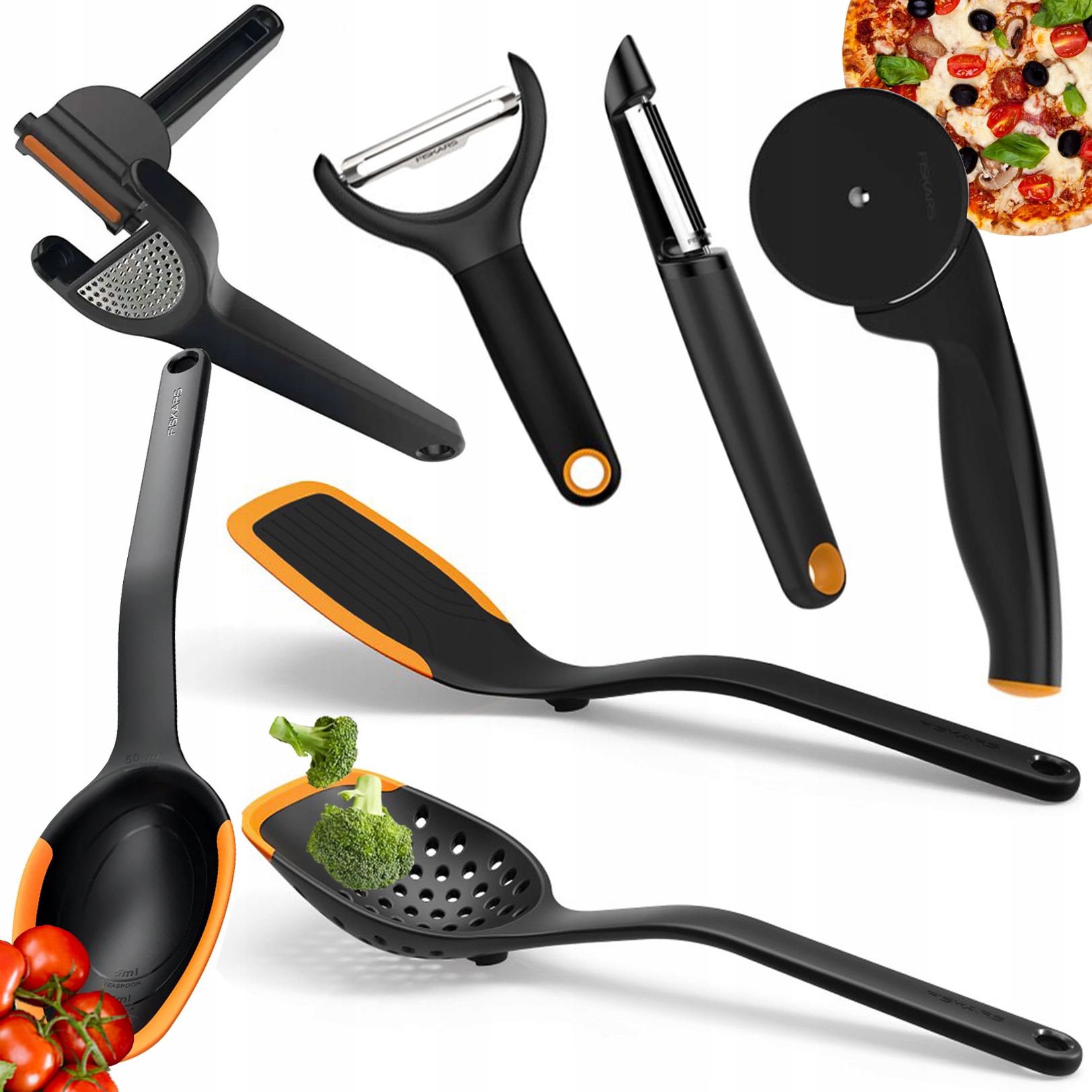 

Fiskars Zestaw Akcesoria Przybory Kuchenne Ff 7SZT