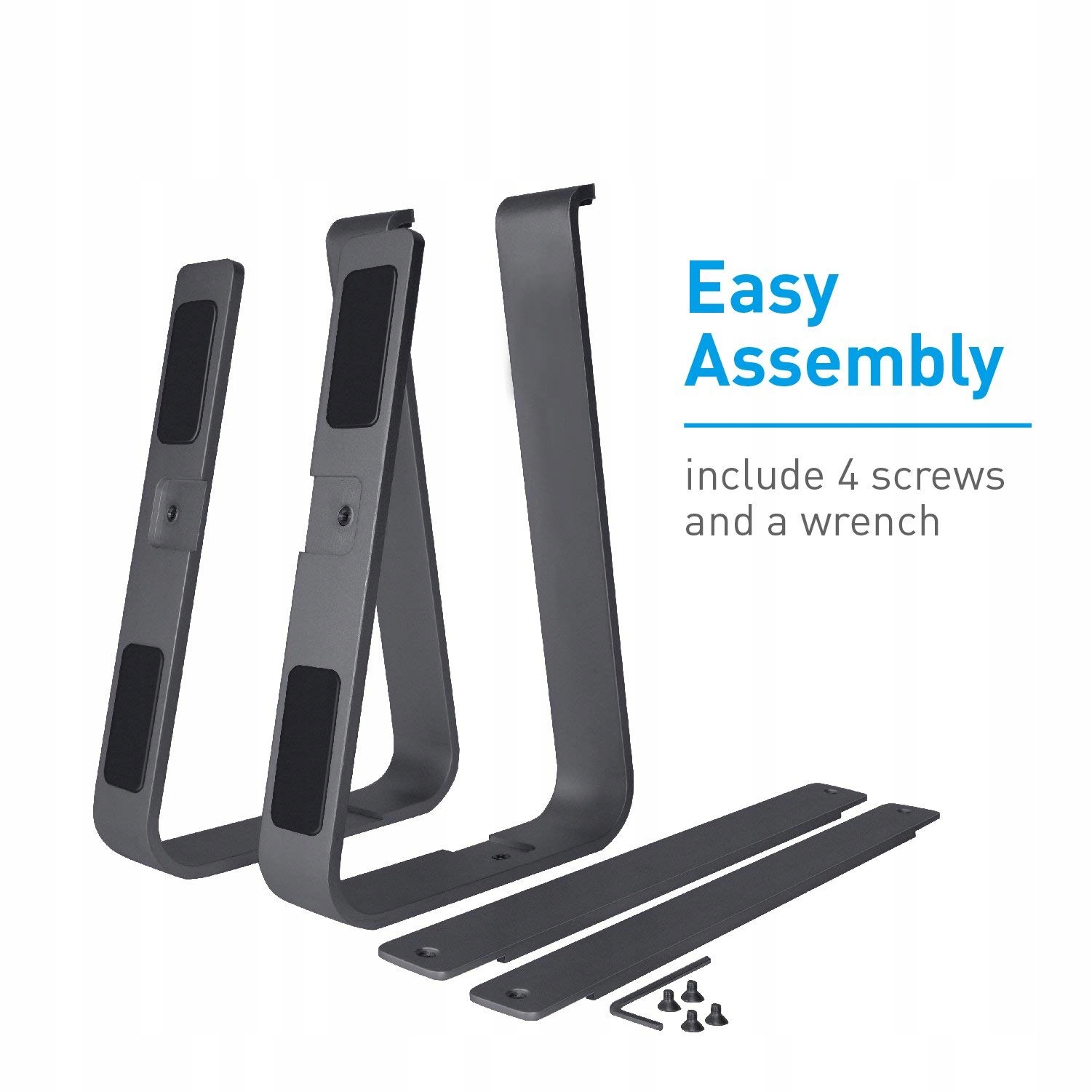 MACALLY ALUMINIOWY STOJAK NA LAPTOPA DO BIURKA UNIWERSALNY 25-44 CM — miniatura 8
