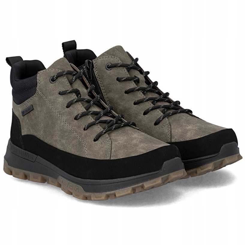 Pánské nepromokavé Kotníkové Boty Rieker 35508-25 Hnědá Kombinace teplé Vel. .41