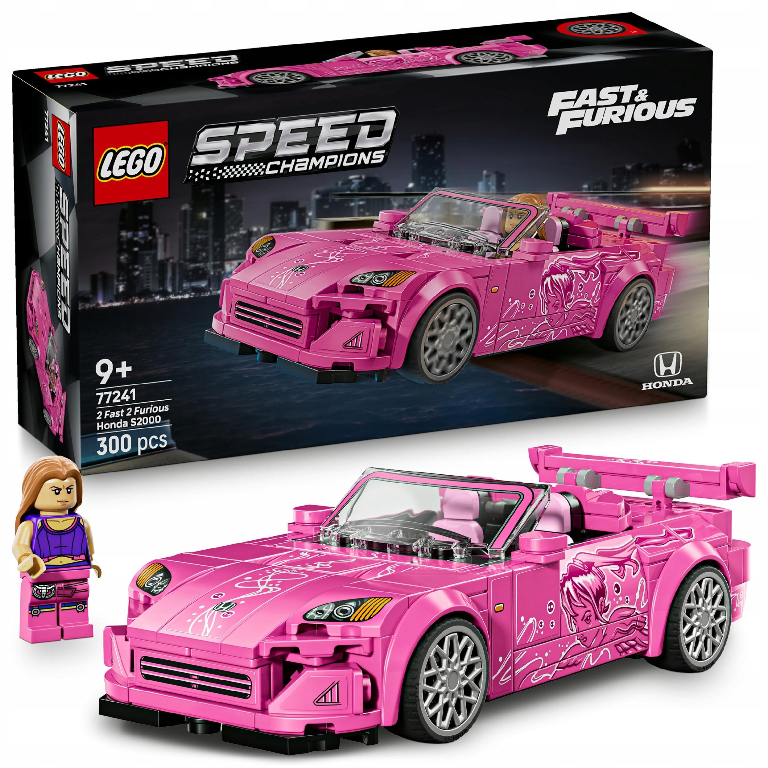 Lego Speed Champions 77241 Honda S2000 z filmu Příliš rychlí, příliš zběsilí