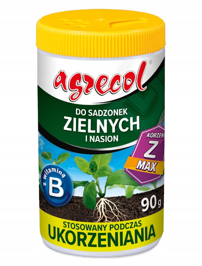 

Nawóz ukorzeniający sadzonki zielone Agrecol 90g
