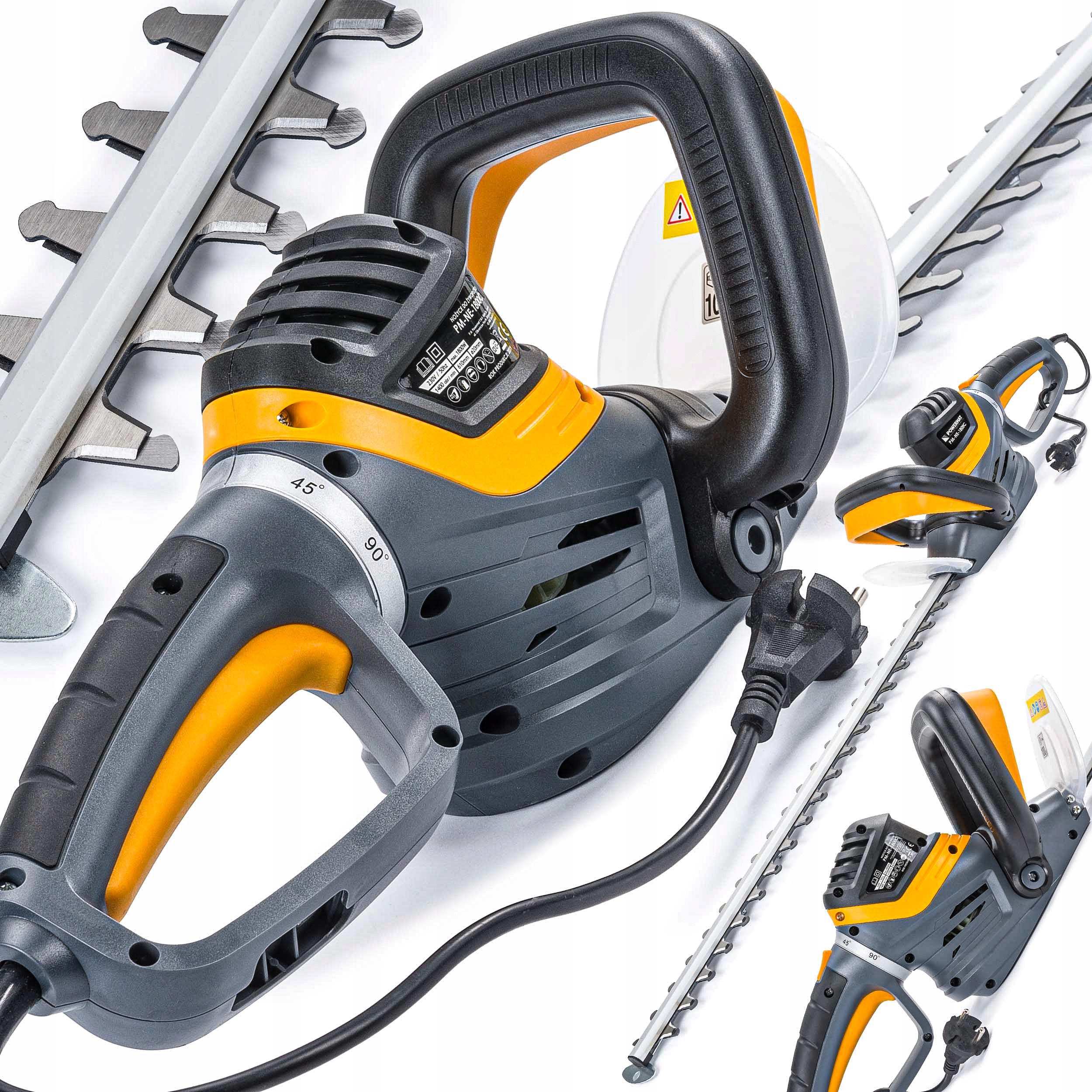 

Elektryczne Nożyce Do Żywopłotu Krzewów 61CM 1800W