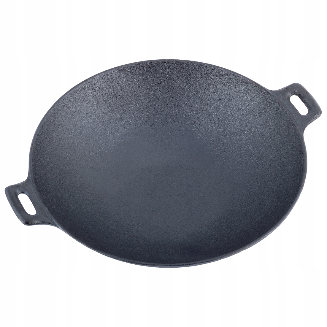 WOK ŻELIWNY PATELNIA GŁĘBOKA POKRYWA 30cm Średnica 30 cm