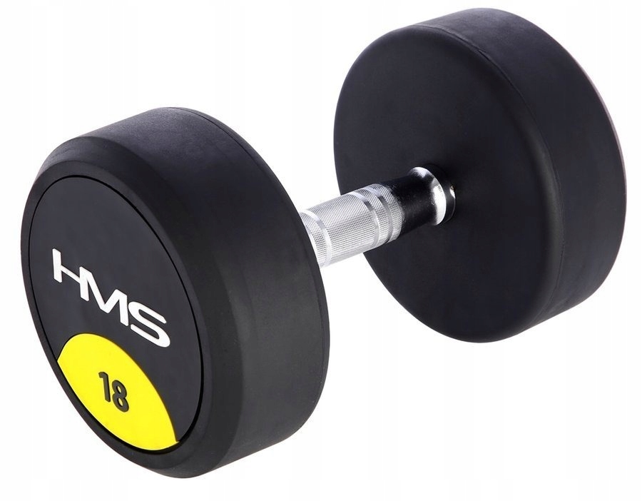 Hms Chromovaná činka Hantelka Závaží pro fitness cvičení 18 kg