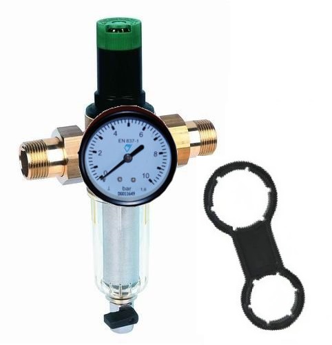 Reduktor FK06-11/4AA Z Manometrem Filtr Do Wody 5/4" Braukmann Resideo