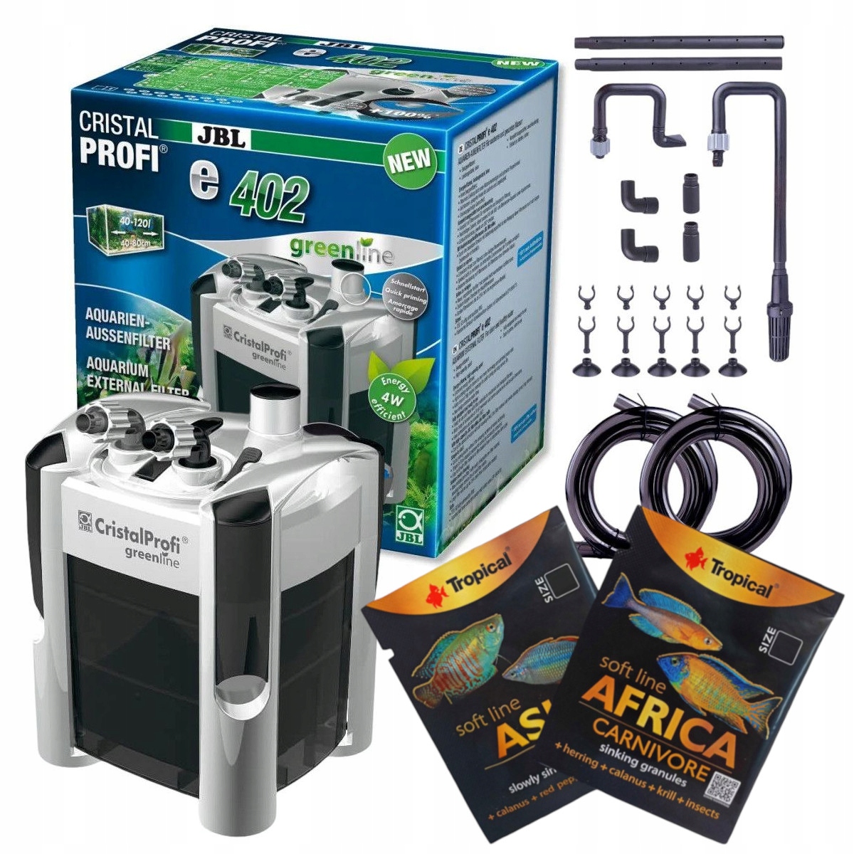 Jbl CristalProfi e402 Greenline filtr zewnętrzny gratisy