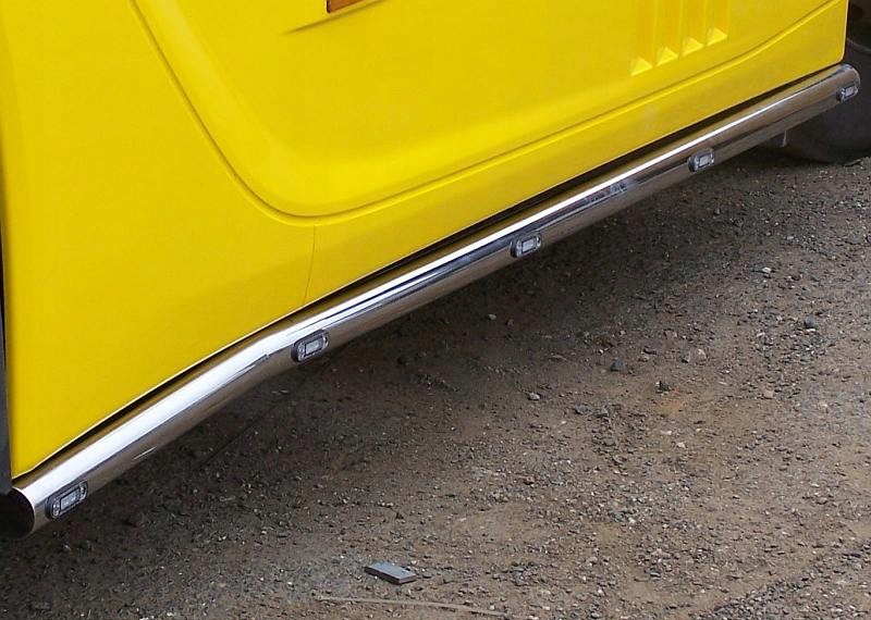 Orurowanie miedzyosiowe boczne Mercedes Actros MP4