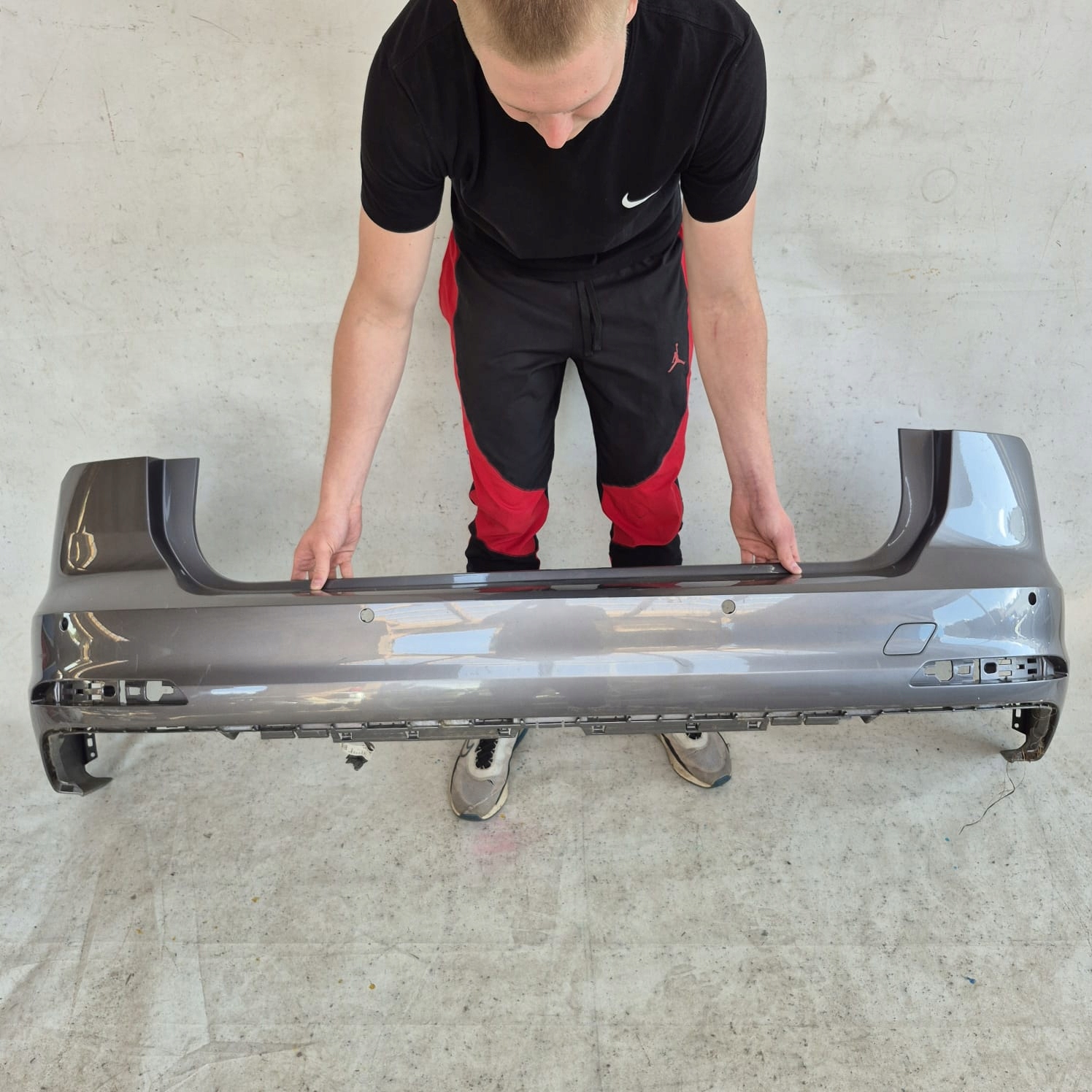 AUDI A6 C8 4K KOMBI 18-25 bumper rear part rear 6XPDC