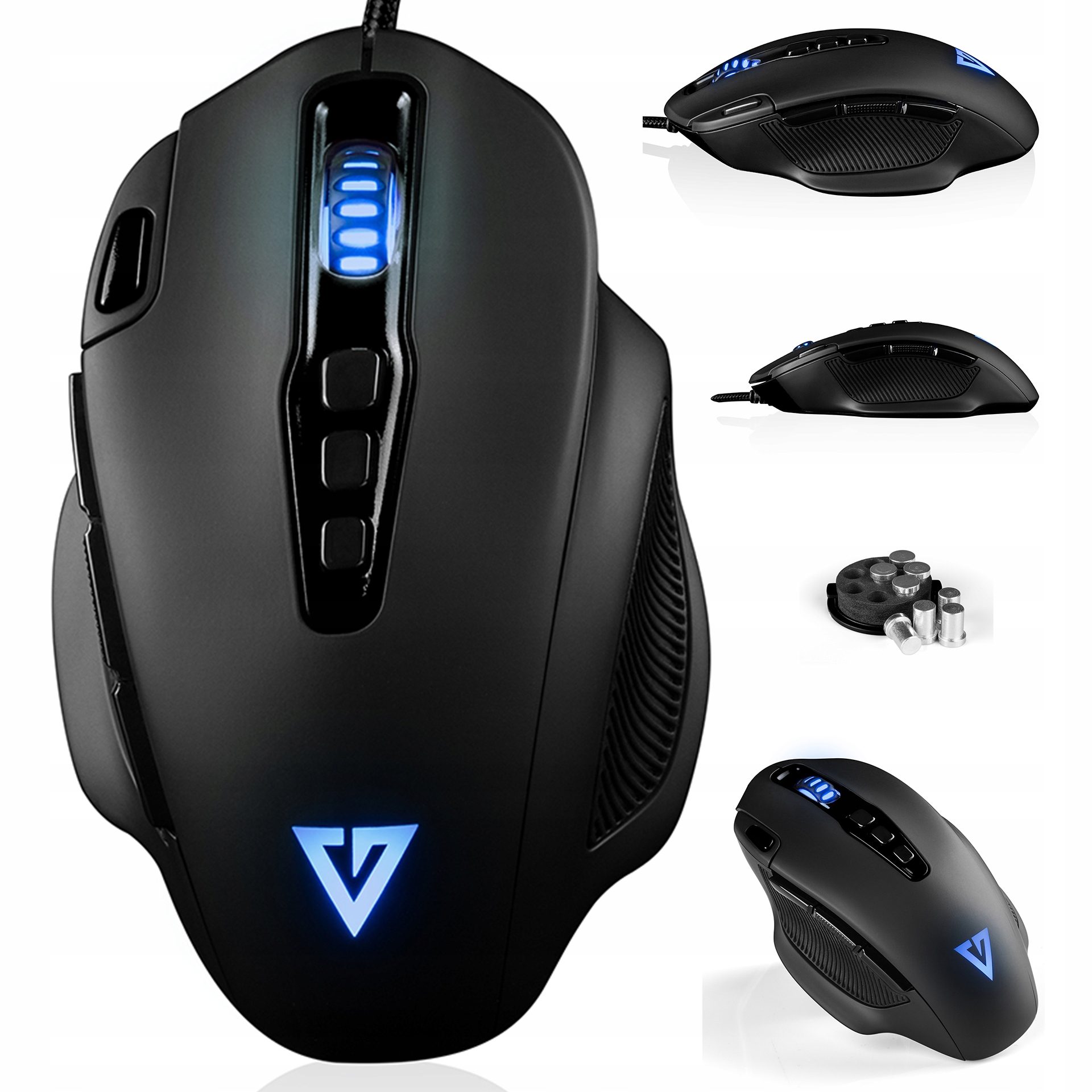 Drátová Myš – Rgb Podsvícení – Optický Senzor 12400 Dpi