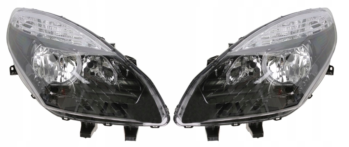 

Renault Scenic 09-11 Komplet Reflektorów Lampy L+p