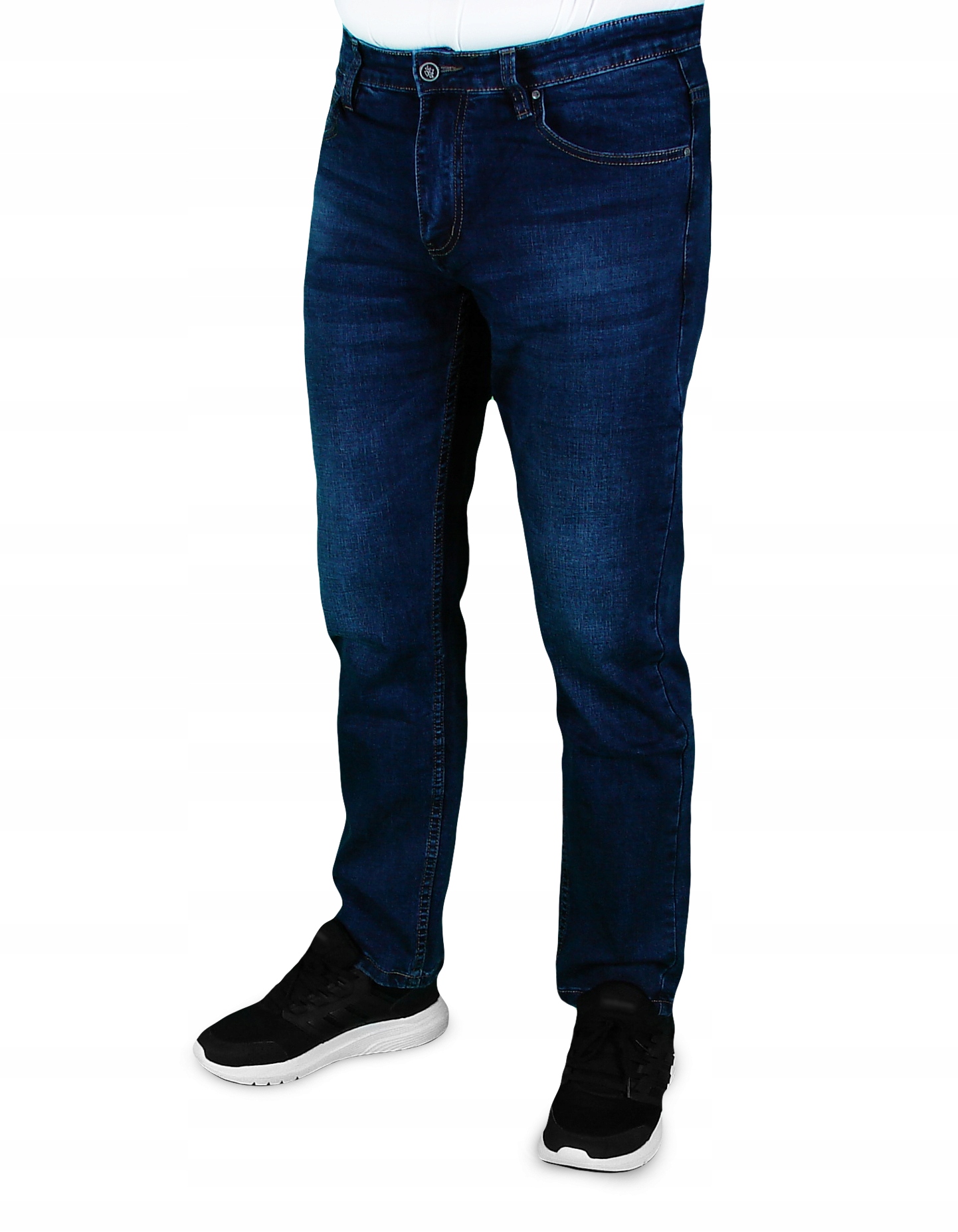 SPODNIE MĘSKIE JEANSOWE W42 L32 112-114 cm Marka bez marki