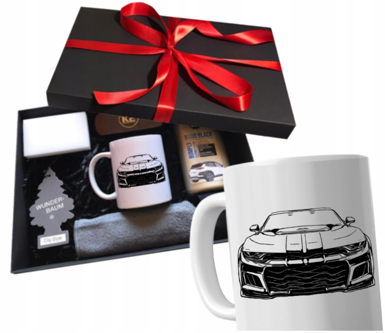 Sada dárek pro řidiče auta Chevrolet Camaro vychytávky hrnek