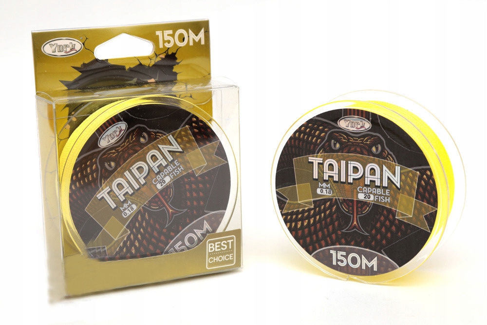 Sandaczowa Plecionka York Taipan 0,12mm 150m