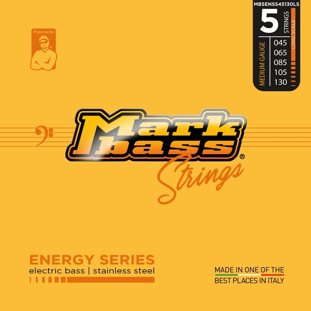Mark Bass 5 Energy 45-130 Struny z nerezové oceli