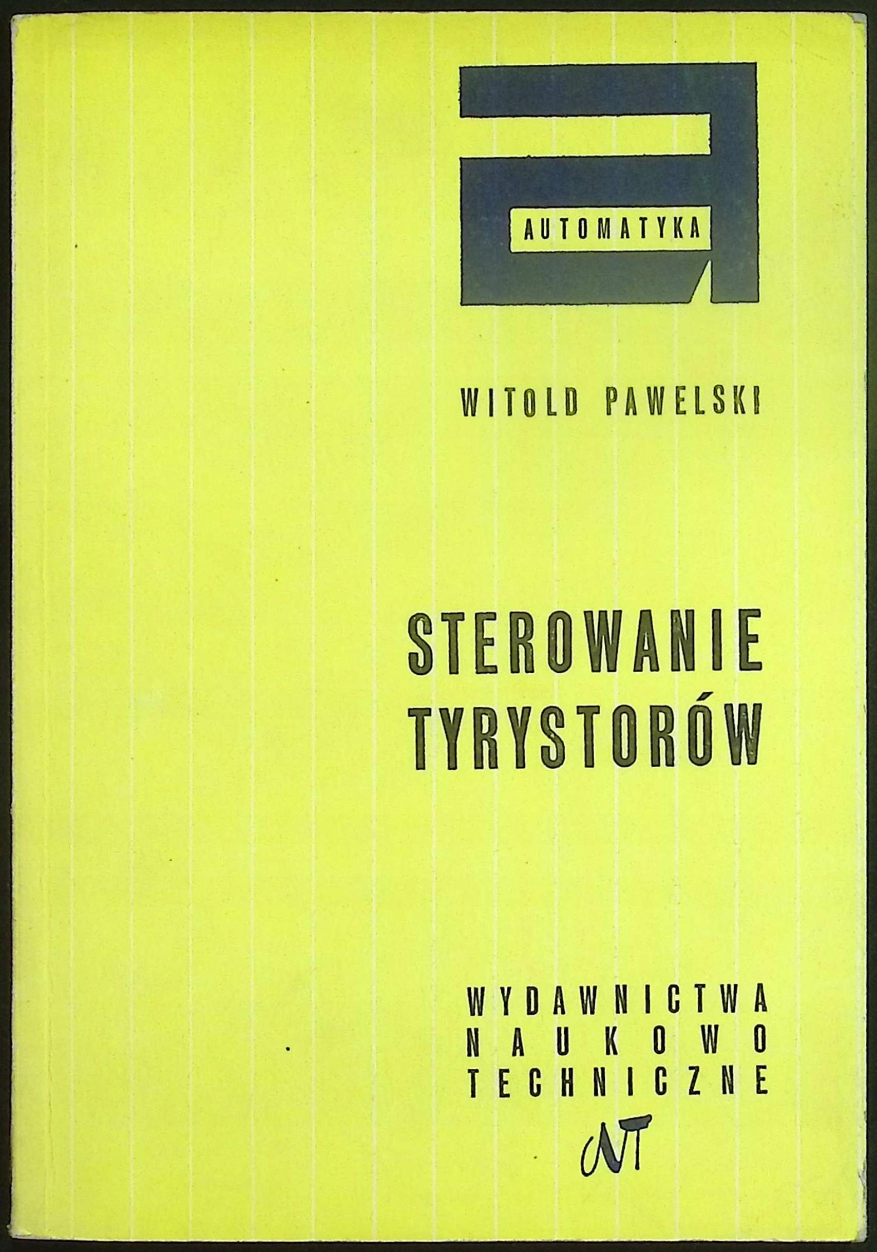 Sterowanie tyrystorów Witold Pawelski