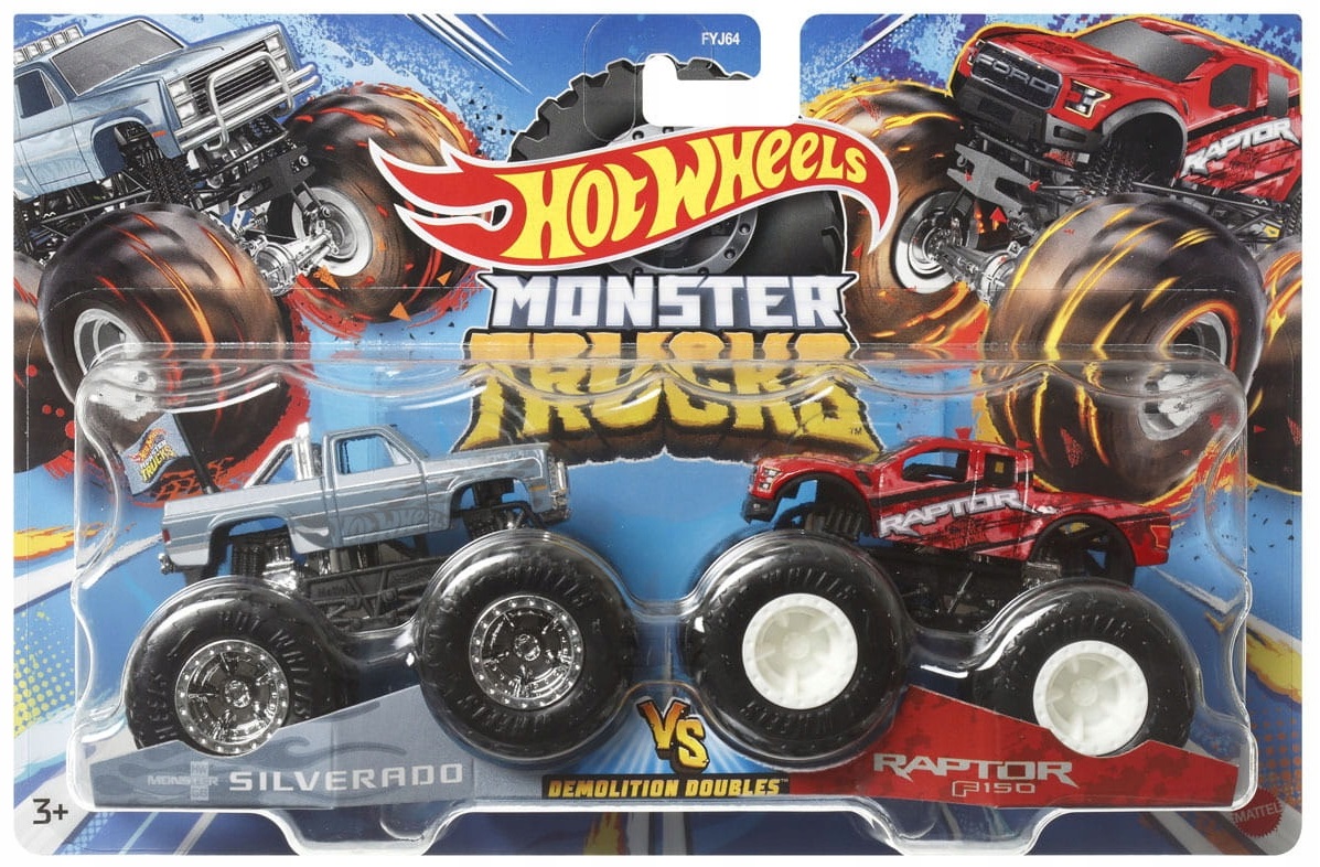 

Silverado Raptor F150 Hot Wheels Monster Trucks