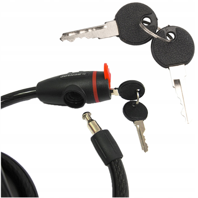 БЛОК ДЛЯ ВЕЛОСИПЕДА 180 см SOLID ключ DUNLOP