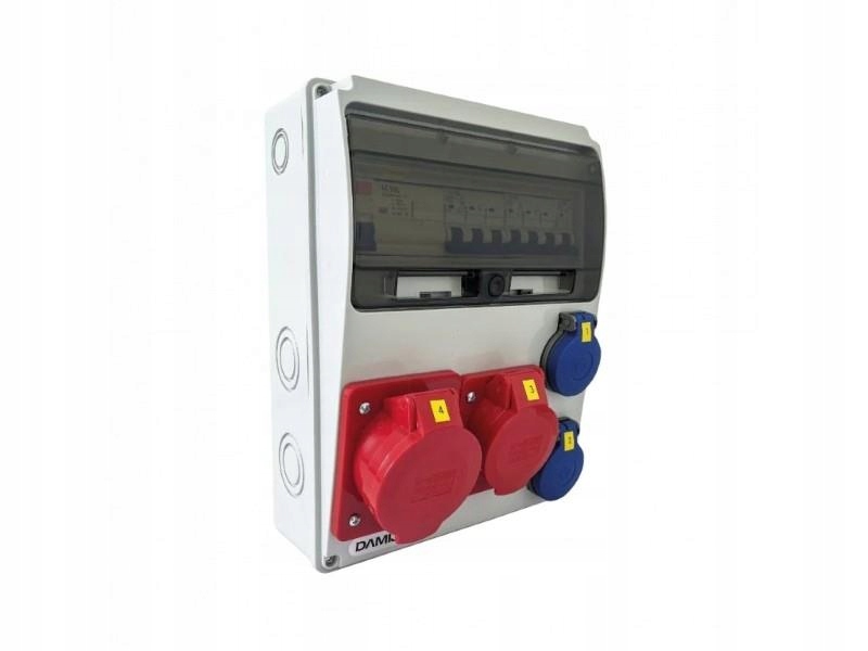 Zásuvková skriňa 11M 16A 5p, 32A 5p, 2x230V 11 modulov 6kA