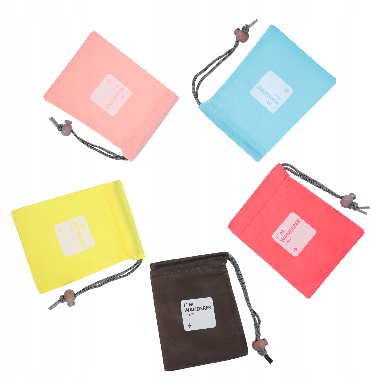 TOREBKI NA PREZENTY IMPREZOWE, PRZECHOWYWANIE PODRÓŻNE, 5 SZT. Model 16235252258205