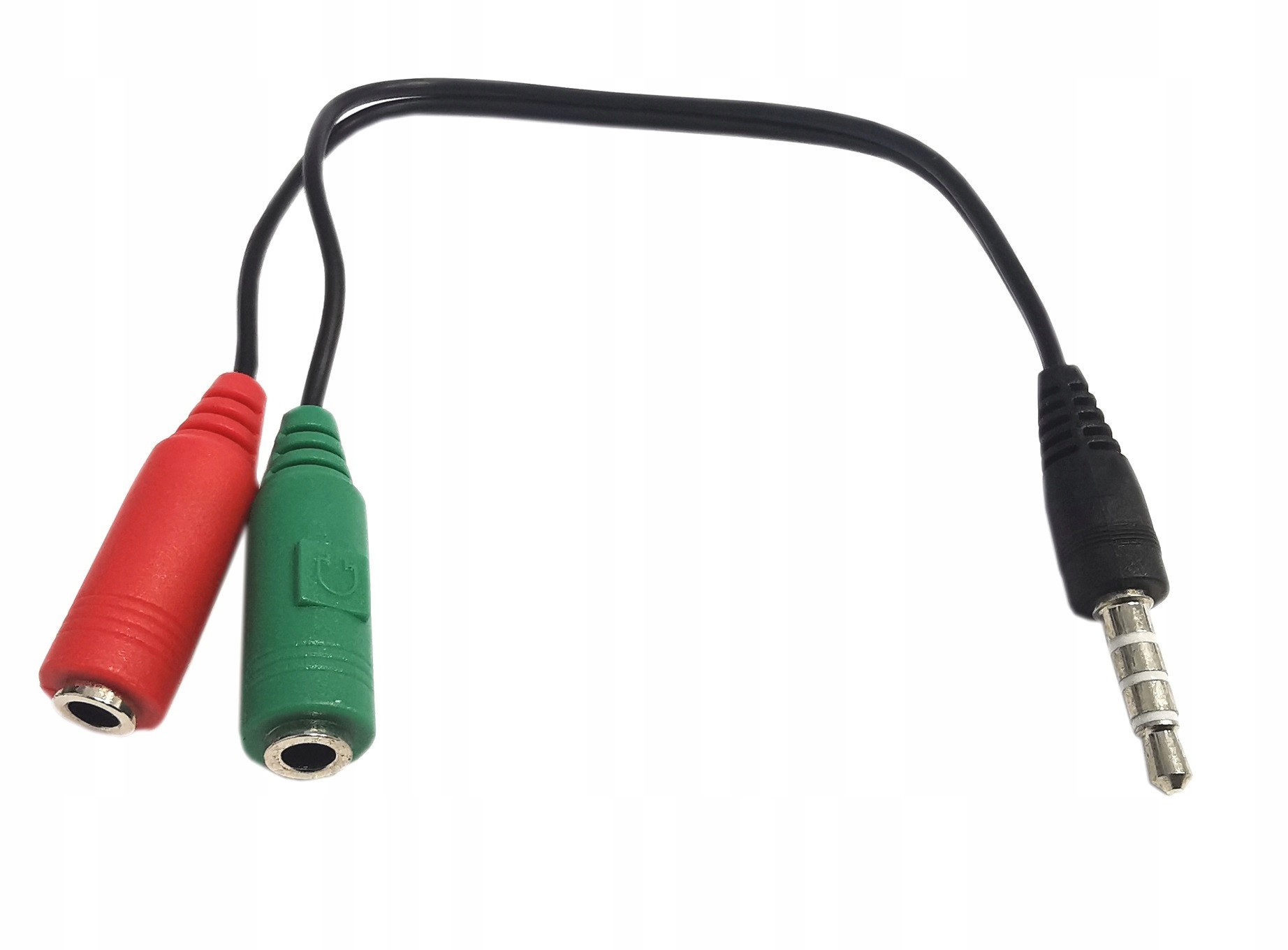 Adapter jack 3.5mm 4pin wtyk -> MIKR SŁUCHAWKI