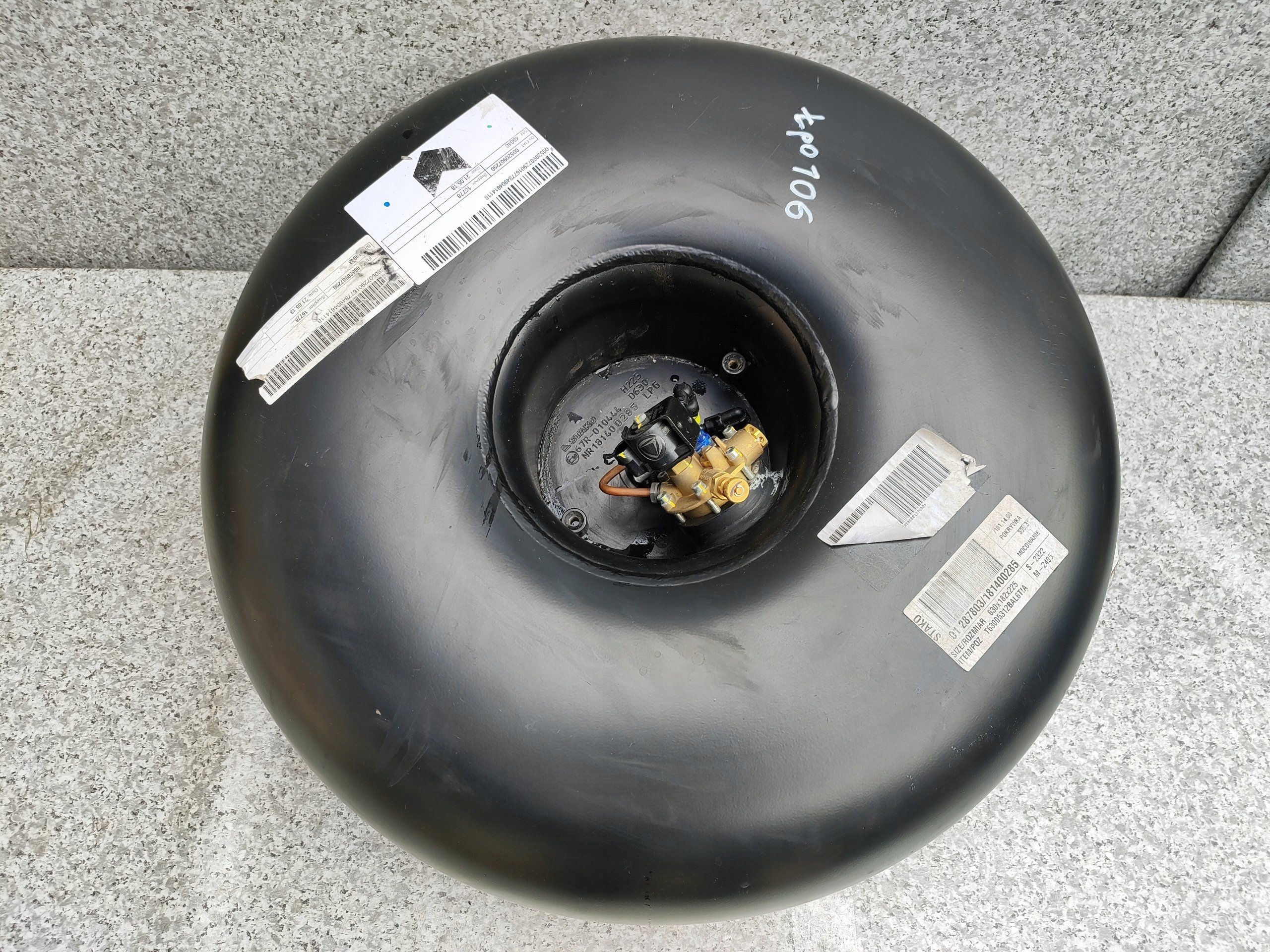 FIAT TIPO II 2018 1.4 BENZYNA ZBIORNIK PALIWA BAK