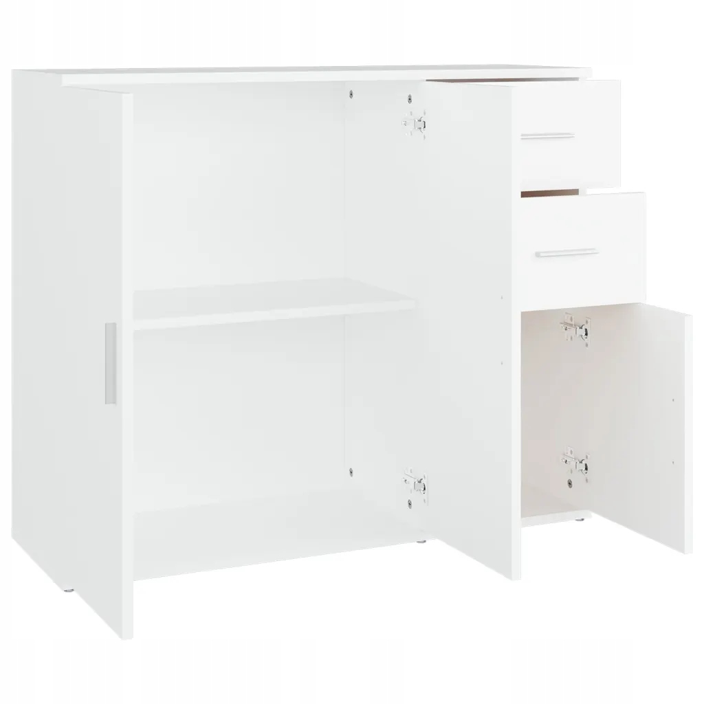 Szafka, biała, 91x29,5x75 cm, materiał drewnopochodny EAN (GTIN) 8720845736200