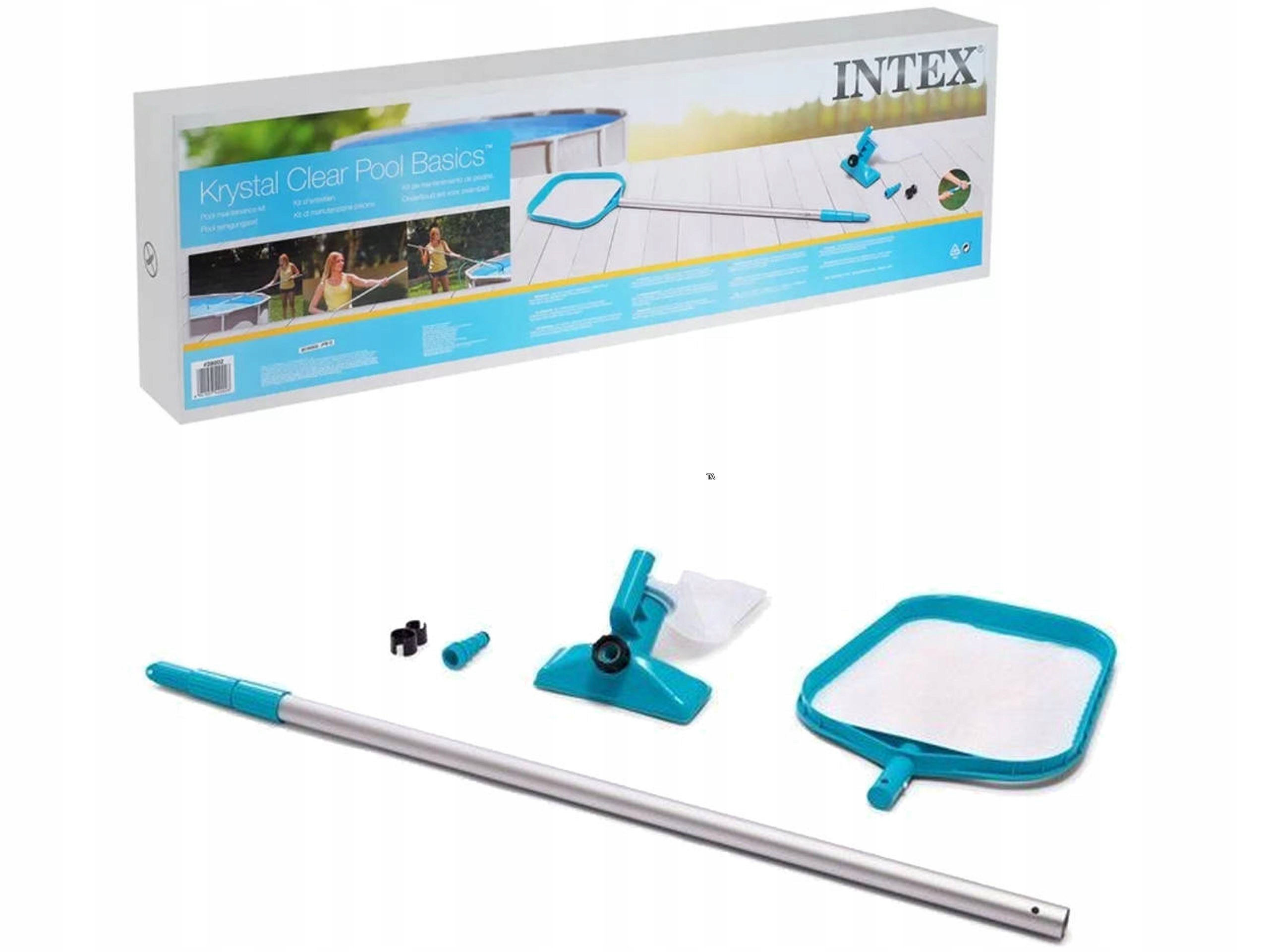 3W1 ODKURZACZ DO CZYSZCZENIA BASENU ZESTAW CZYSZCZĄCY INTEX BESTWAY 28002 Kod producenta 28002