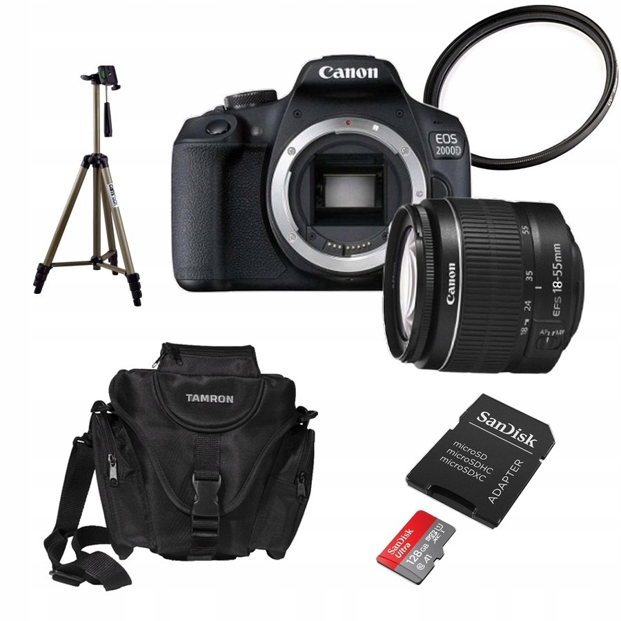 Fotoaparát Canon Eos 2000D 18-55 DC III Příslušenství