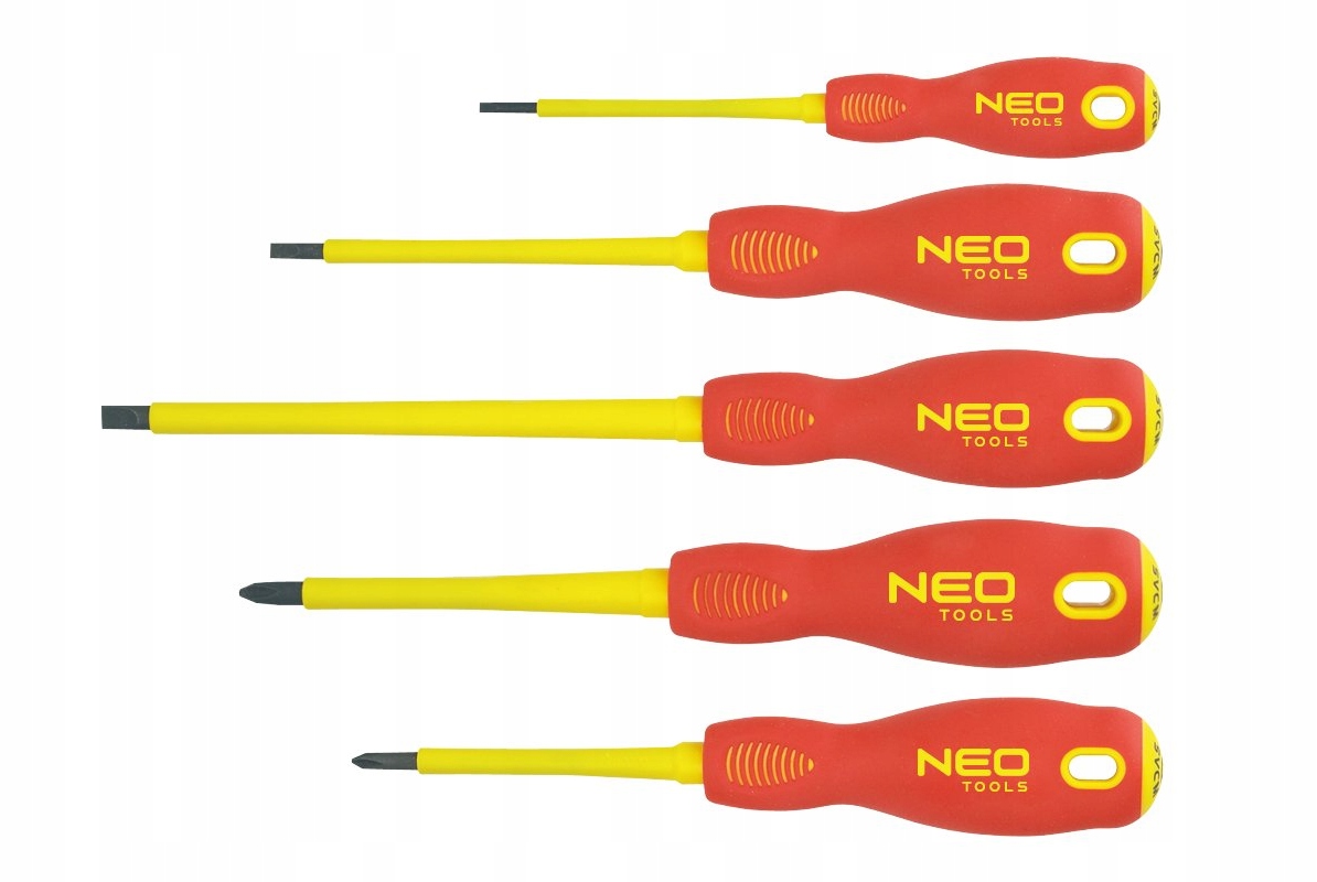 

Neo Zestaw wkrętaków 5cz 04-220 śrubokręty 1000V