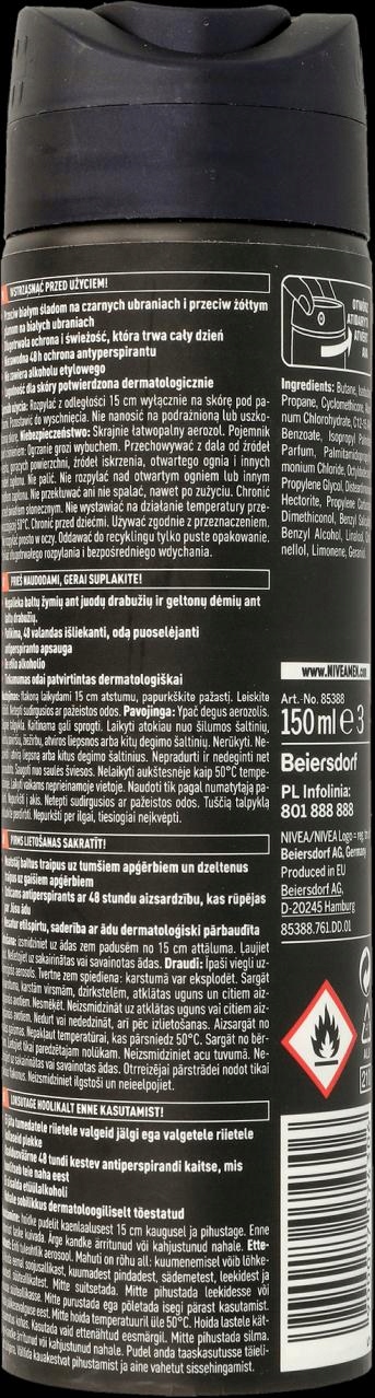 NIVEA MEN DEO SPRAY INVISIBLE ULTIMATE IMPACT Marka Nivea Men