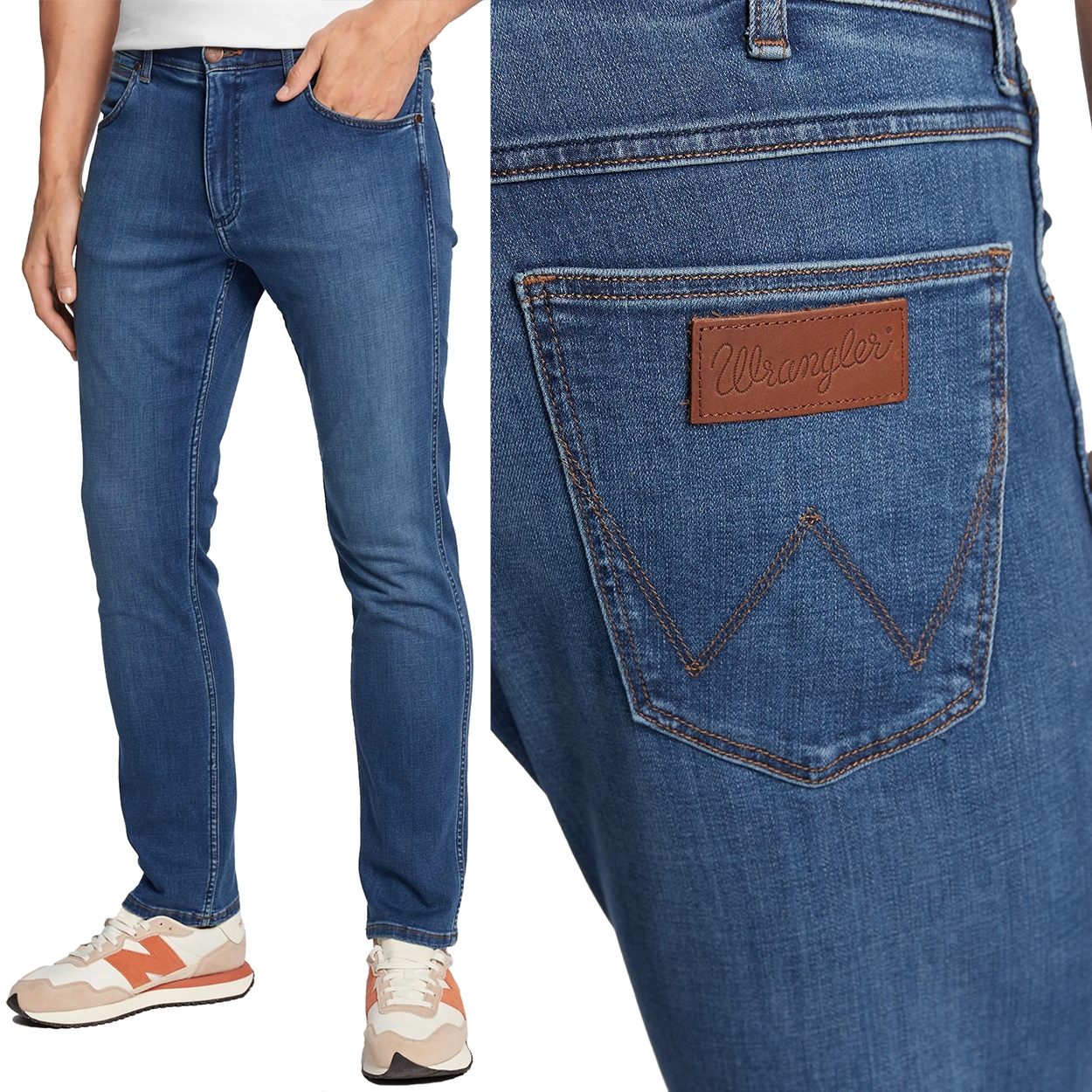 Wrangler Greensboro Future Free To Stretch pohodlné kalhoty W38 L34