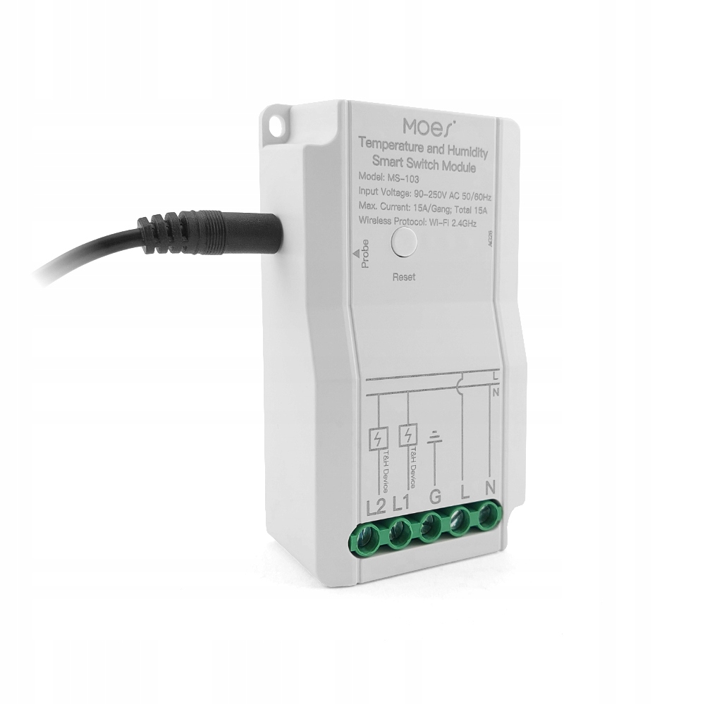 Czujnik Temperatury Wilgotności Termostat MS-103 Kod producenta DS18B20_HUM