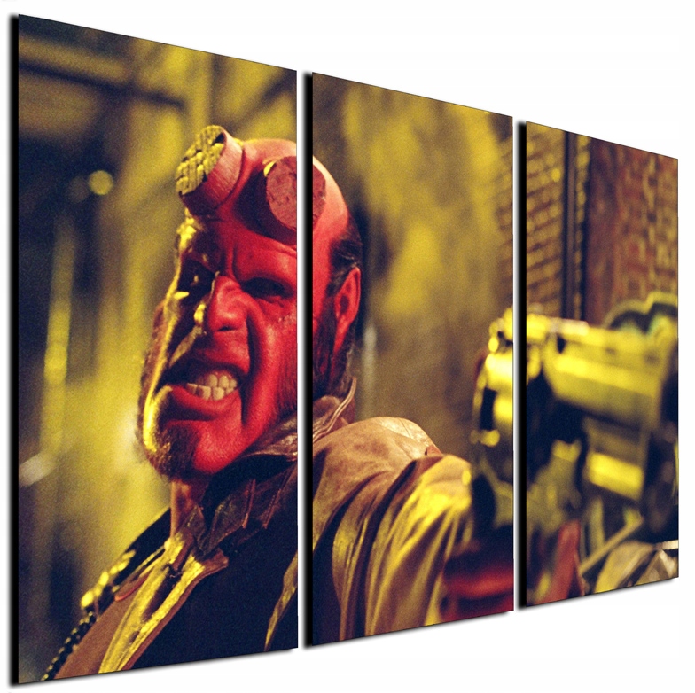 

Obraz Na Ścianę Tryptyk Premium Hellboy 70x150