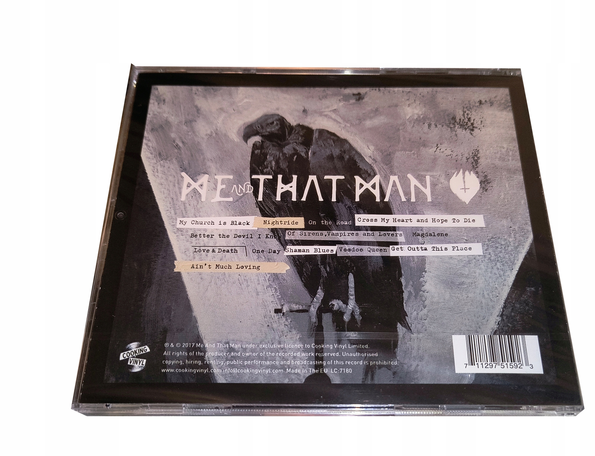 Me And That Man Songs Of Love And Death CD